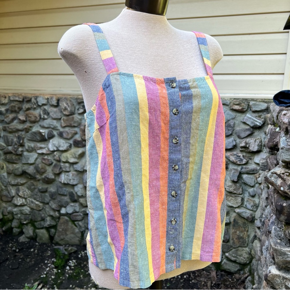 Madewell Linen Tank Top